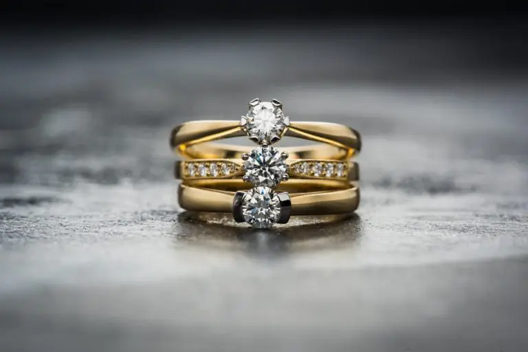 Gold and Diamond Ring