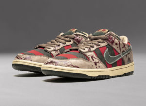 Nike SB Dunk low freddy kruger shoe