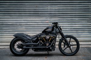 Harley Motorcycle Black